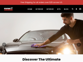 'shinearmor.com' screenshot
