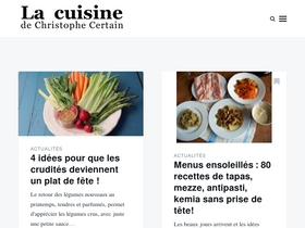 'cuisine-pied-noir.com' screenshot