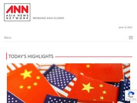 'asianews.network' screenshot