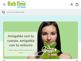 bathtime.com.mx homepage screenshot