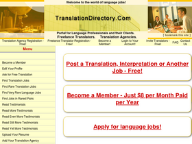 'translationdirectory.com' screenshot