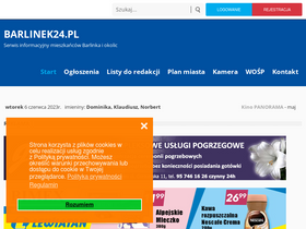 'barlinek24.pl' screenshot