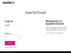 Logging in to sasktel.net Webmail