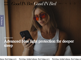 getgoodinbed.com homepage screenshot