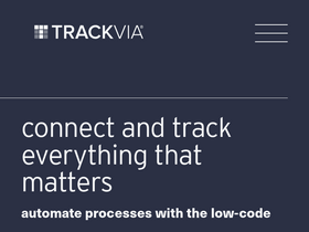 'trackvia.com' screenshot