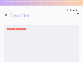 'the-unwinder.com' screenshot