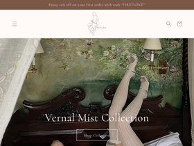 souslesfleurs.com homepage screenshot