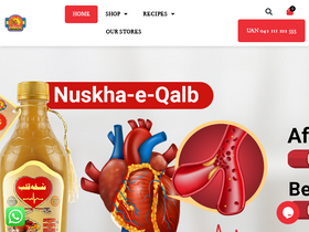 islamichoney.com homepage screenshot