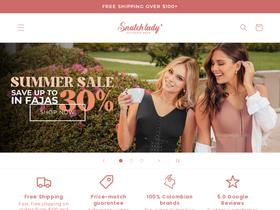 snatchlady.com homepage screenshot