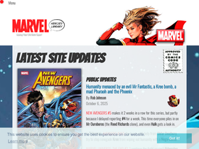 marvelheroeslibrary.com