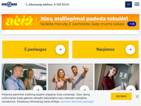 'dokumentai.regitra.lt' screenshot