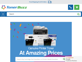 'tonerbuzz.com' screenshot