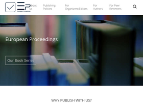 'europeanproceedings.com' screenshot