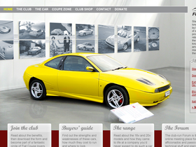 'fiatcoupeclub.org' screenshot