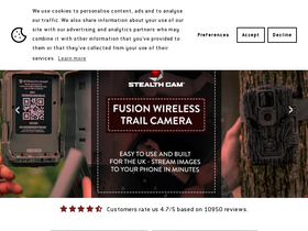 'bushwear.co.uk' screenshot