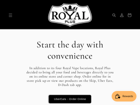 royalplus.ca homepage screenshot