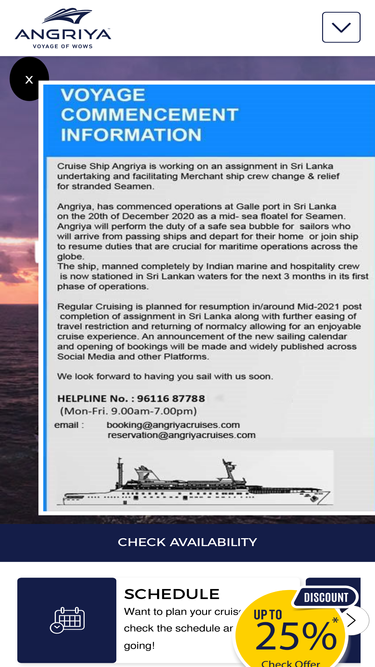 angriyacruises.com