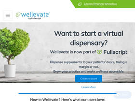 'wellevate.me' screenshot