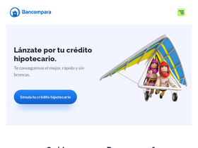 'bancompara.mx' screenshot