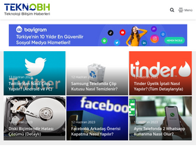 'teknobh.com' screenshot
