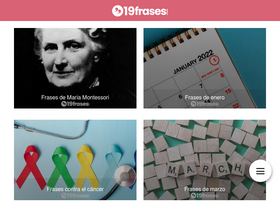 '19frases.com' screenshot