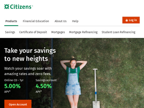'citizensaccess.com' screenshot