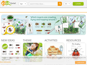 'kigaportal.com' screenshot