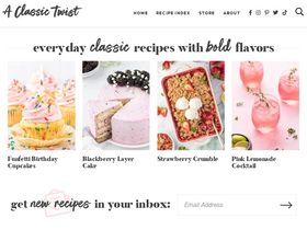 'aclassictwist.com' screenshot