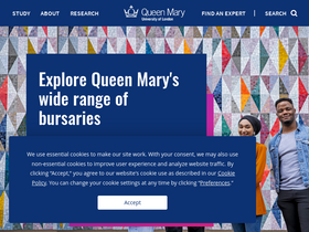 'qmul.ac.uk' screenshot