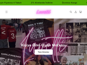 Luvetti® homepage screenshot