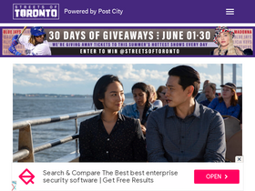 'streetsoftoronto.com' screenshot