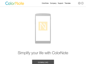 'colornote.com' screenshot
