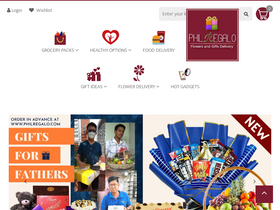 philregalo.com homepage screenshot