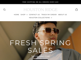 Houstonridge homepage screenshot