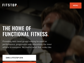 'fitstop.com' screenshot