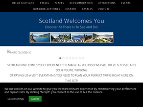 'scotlandwelcomesyou.com' screenshot