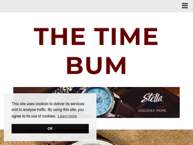 'thetimebum.com' screenshot