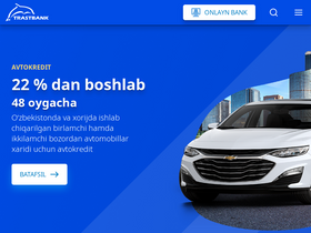 'trustbank.uz' screenshot