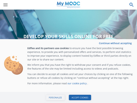 'my-mooc.com' screenshot