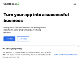 'chartboost.com' screenshot