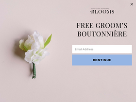 'somethingborrowedblooms.com' screenshot