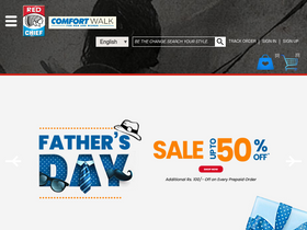 'redchief.in' screenshot