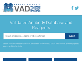 'labome.com' screenshot