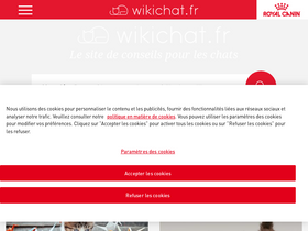'wikichat.fr' screenshot