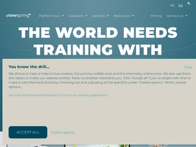 'anewspring.com' screenshot