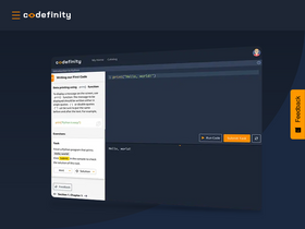 'codefinity.com' screenshot