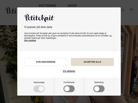 'petiteknit.com' screenshot
