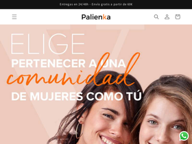 palienka.com homepage screenshot