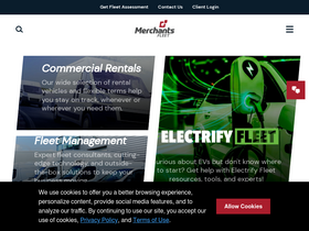 'merchantsfleet.com' screenshot