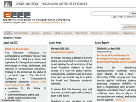 eccc.weizmann.ac.il